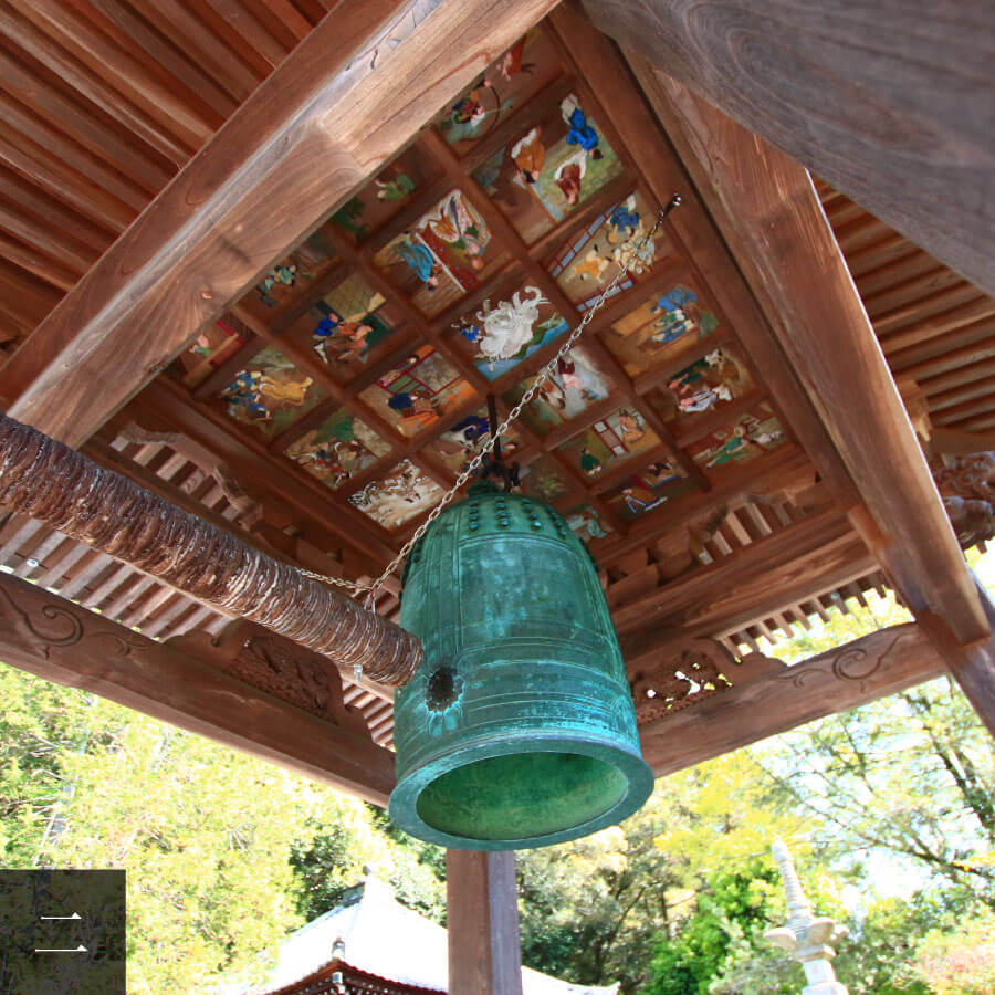 Twenty-four Bell Tower ceiling paintings