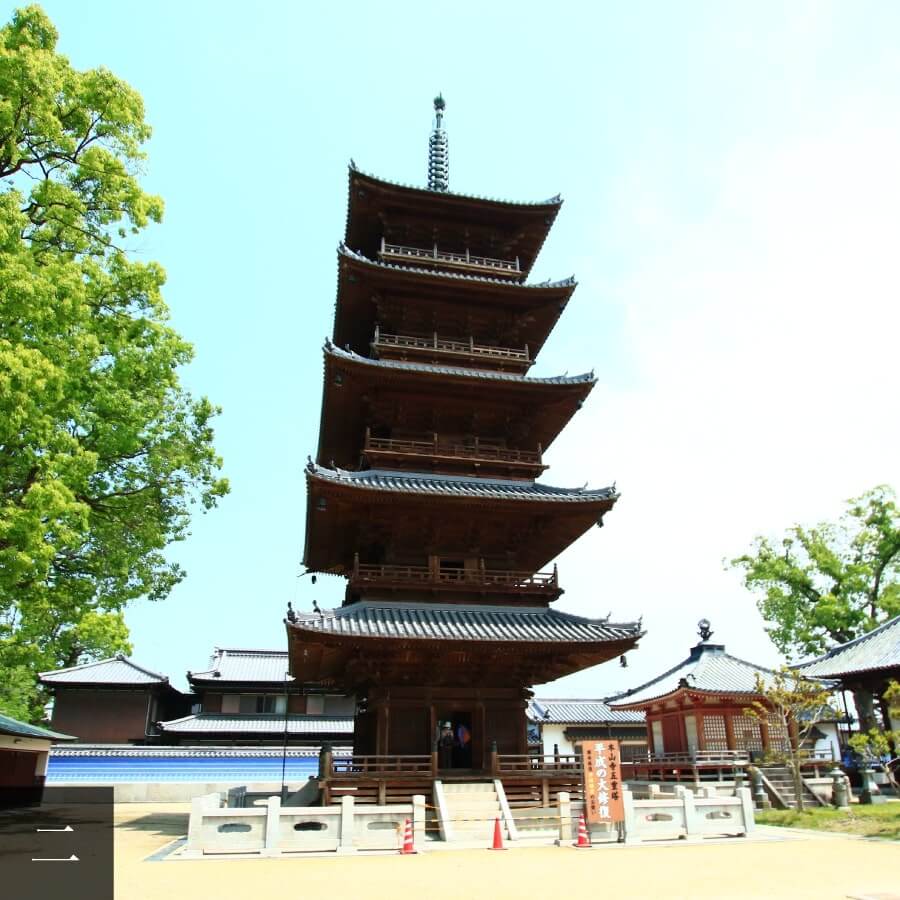 Five-storied pagoda